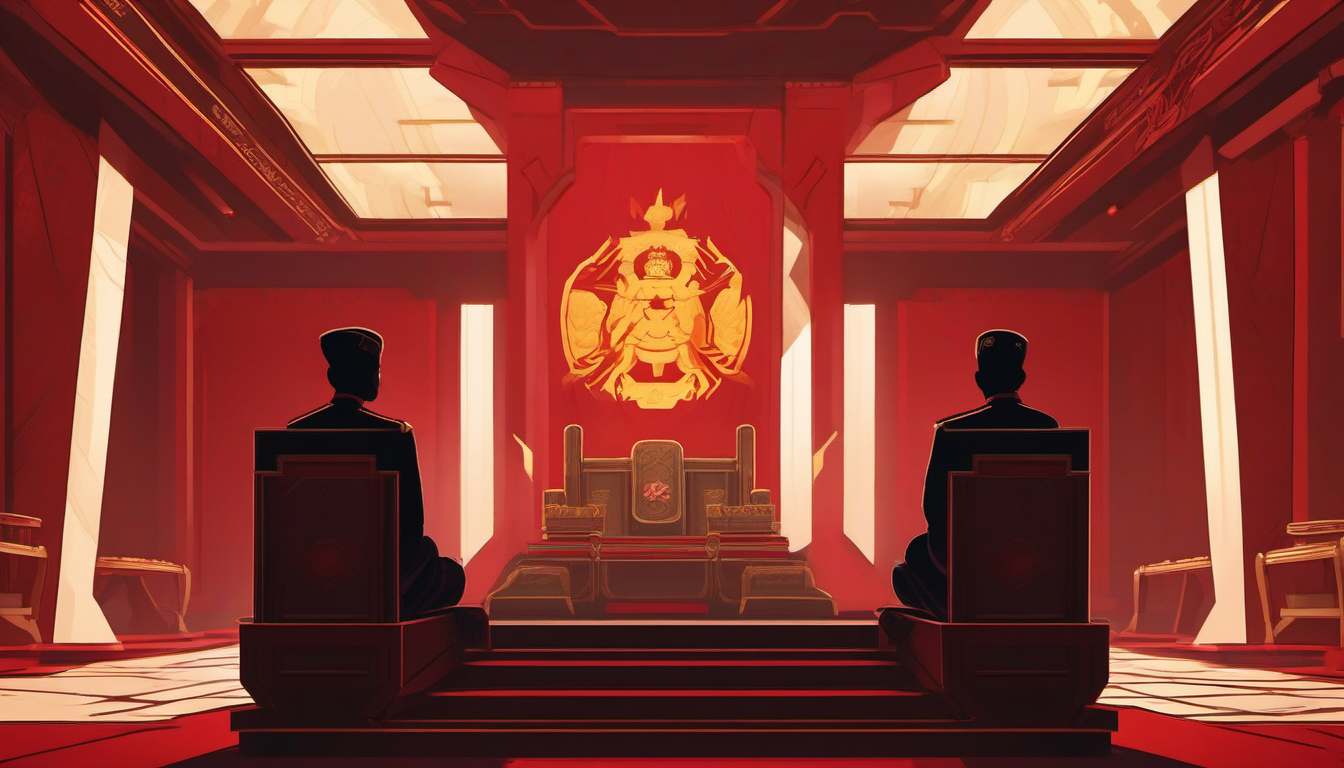 Illustration of North Korean dynasty succession