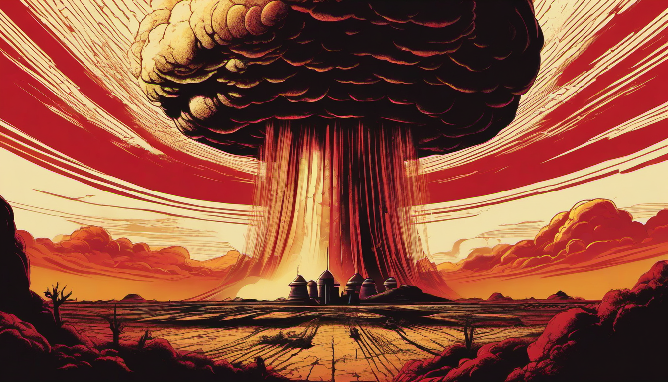 China nuclear weapons modernization illustration