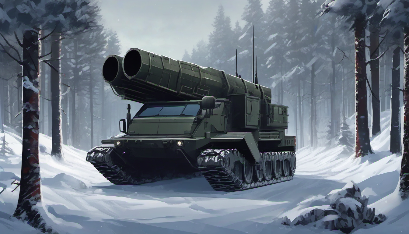 Russian Oreshnik missile system deployment in Belarus near NATO borders