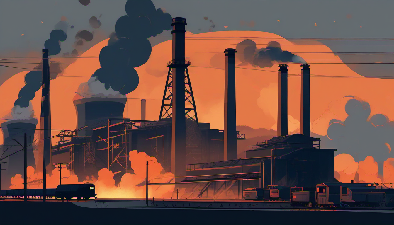 Pentagon coal power executive order illustration