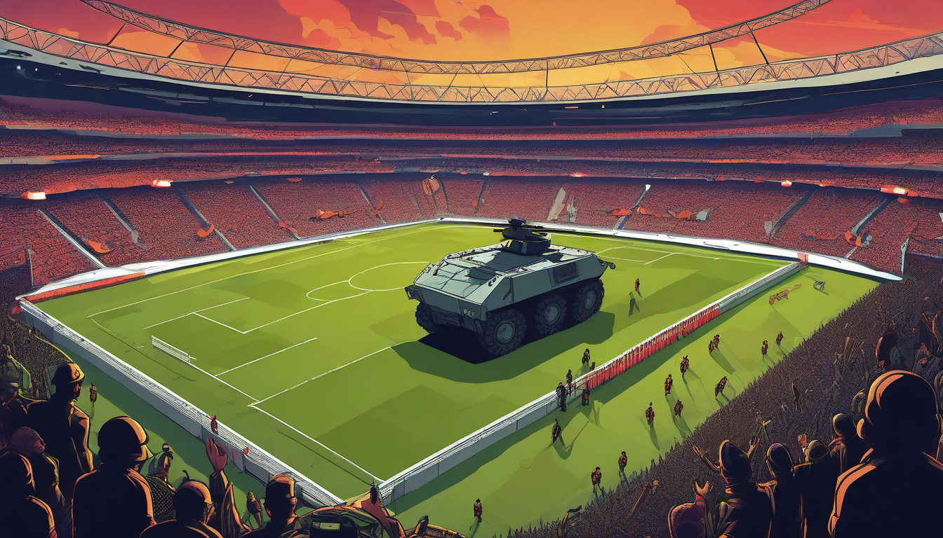 Mexico World Cup 2026 security crisis illustration