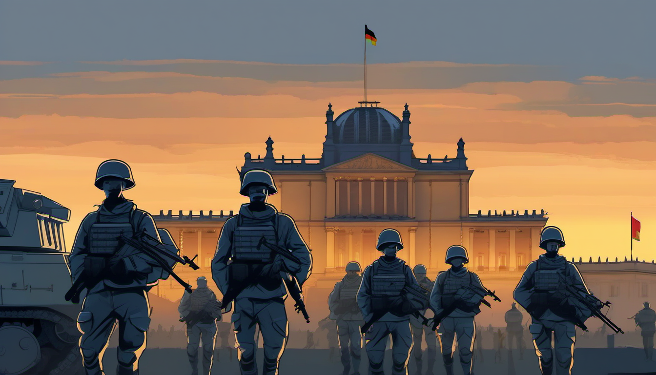 Germany's historic rearmament - Bundeswehr military buildup
