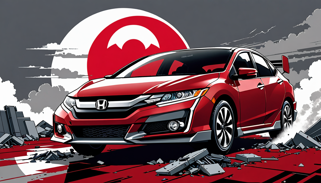 Honda .7 billion EV writedown illustration