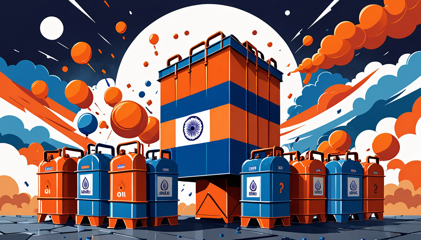 India wartime ballot illustration