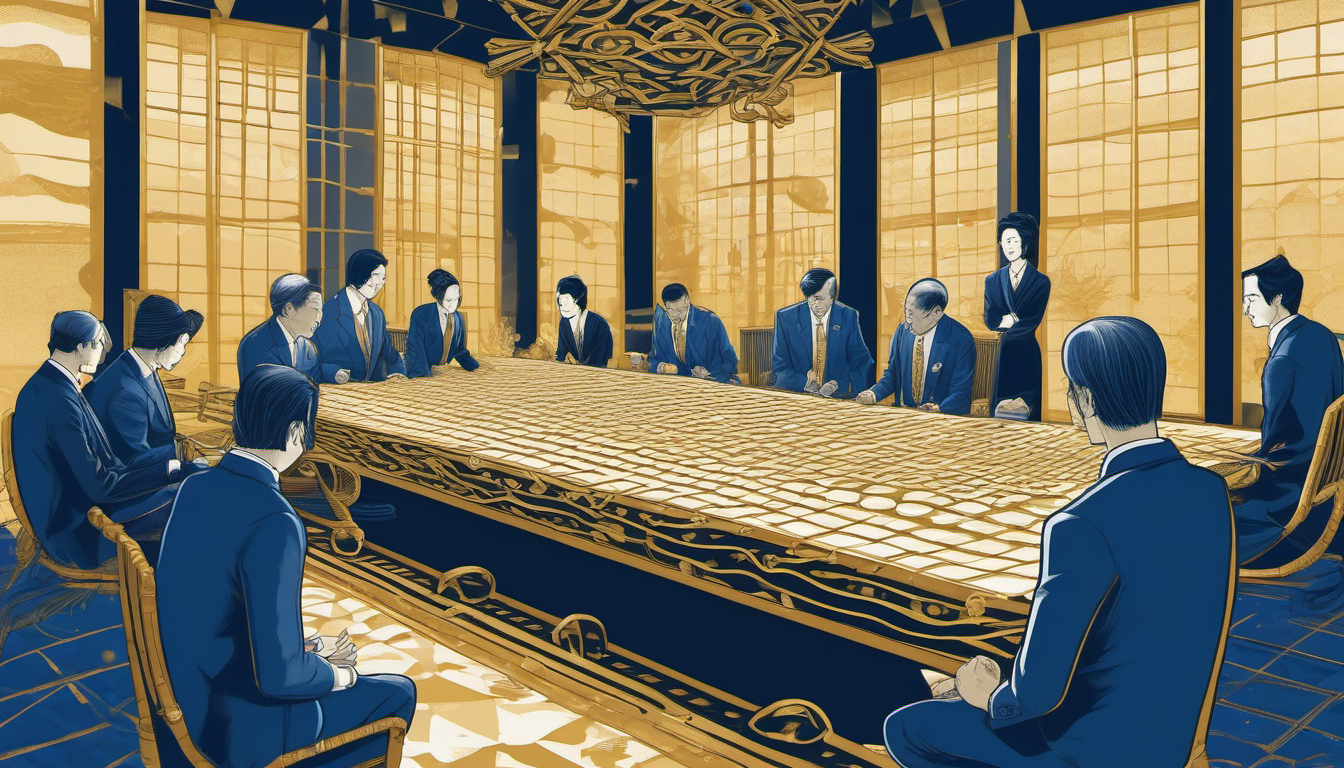 Toyota Industries privatization - editorial illustration