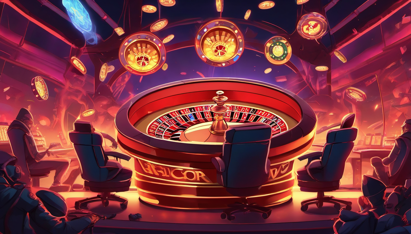 Prediction markets war casino illustration